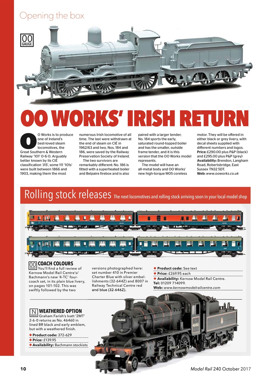 Model Rail Preview Pages