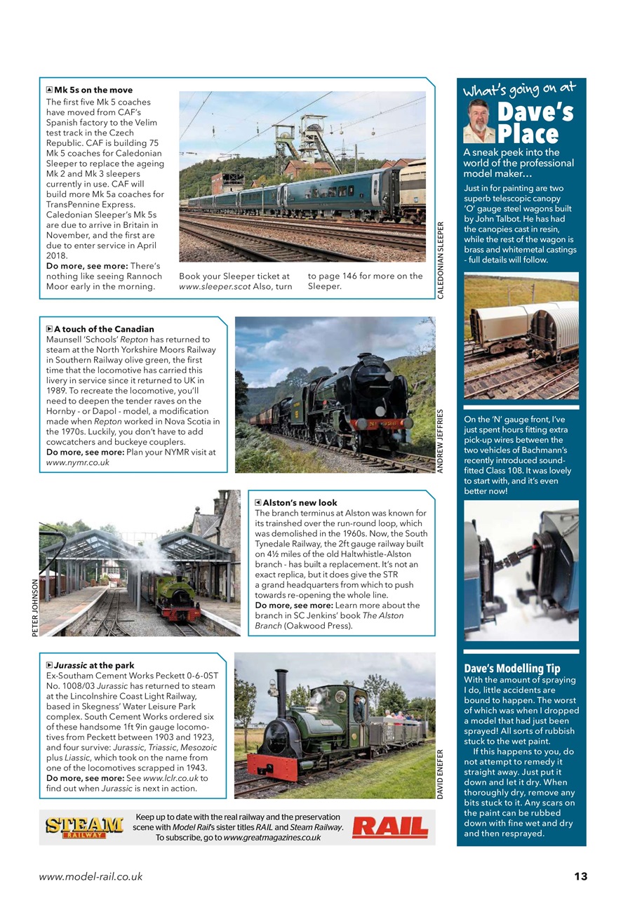 Model Rail Preview Pages