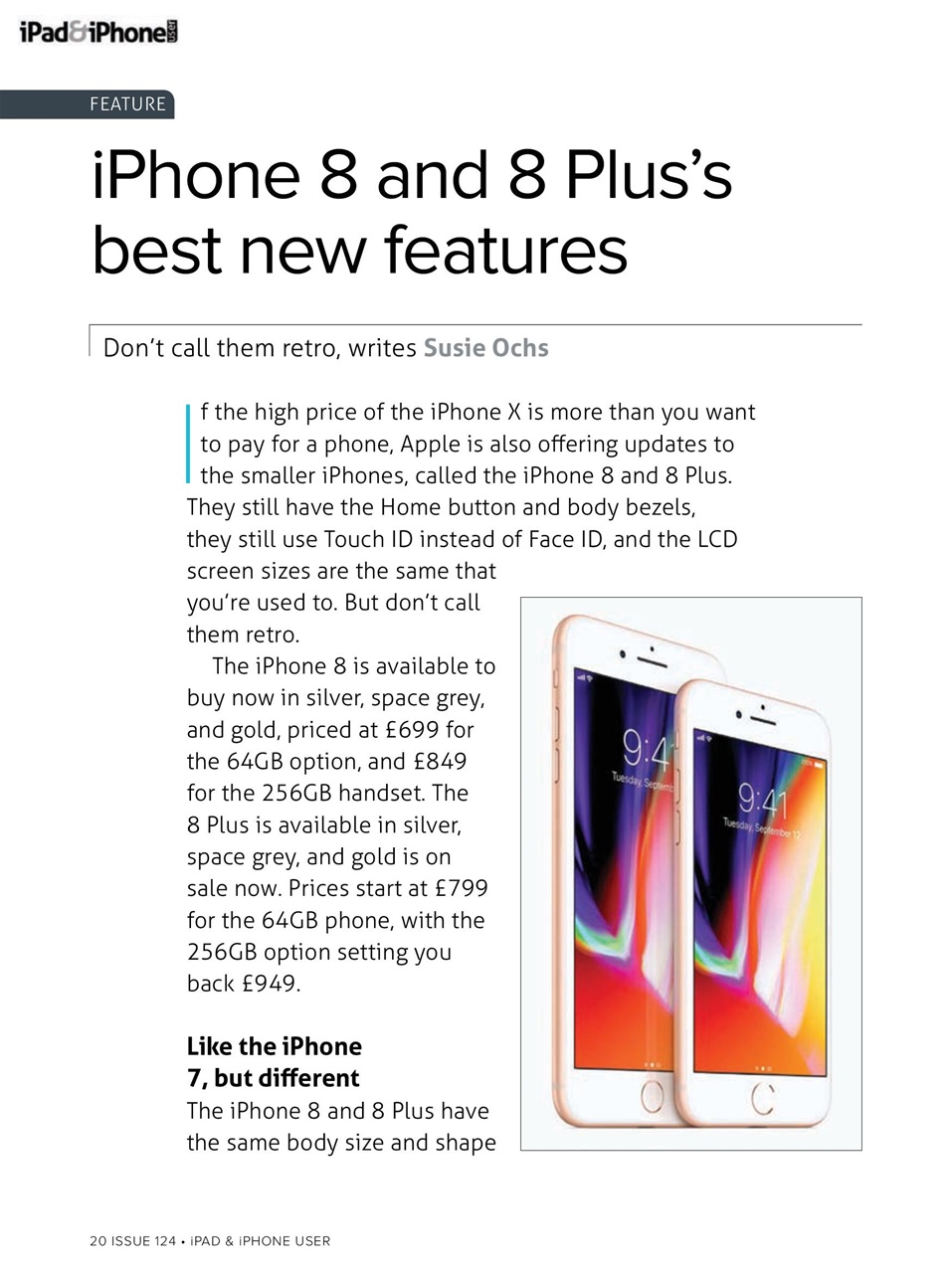 iPad and iPhone User Preview Pages