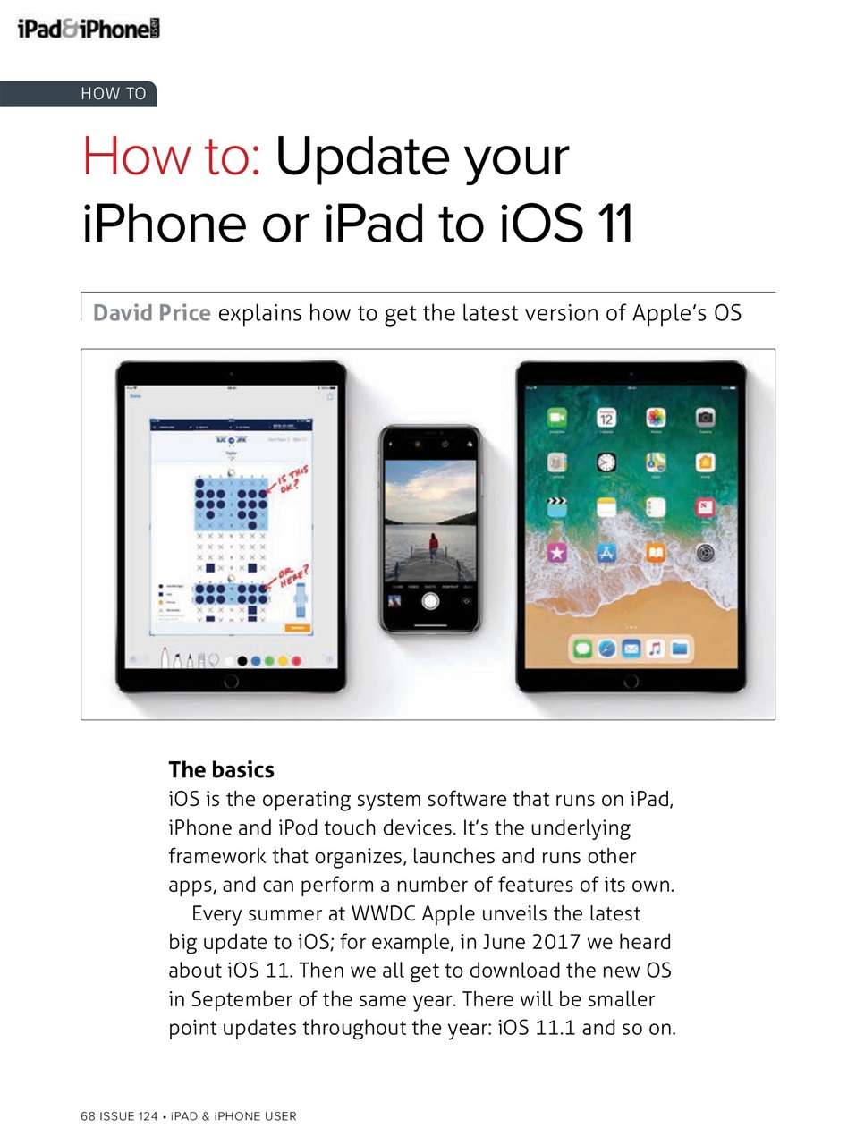 iPad and iPhone User Preview Pages