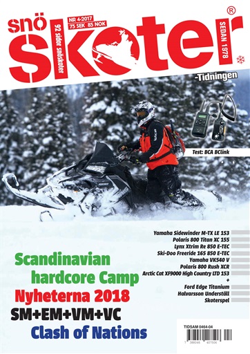 Tidningen Snöskoter issue 