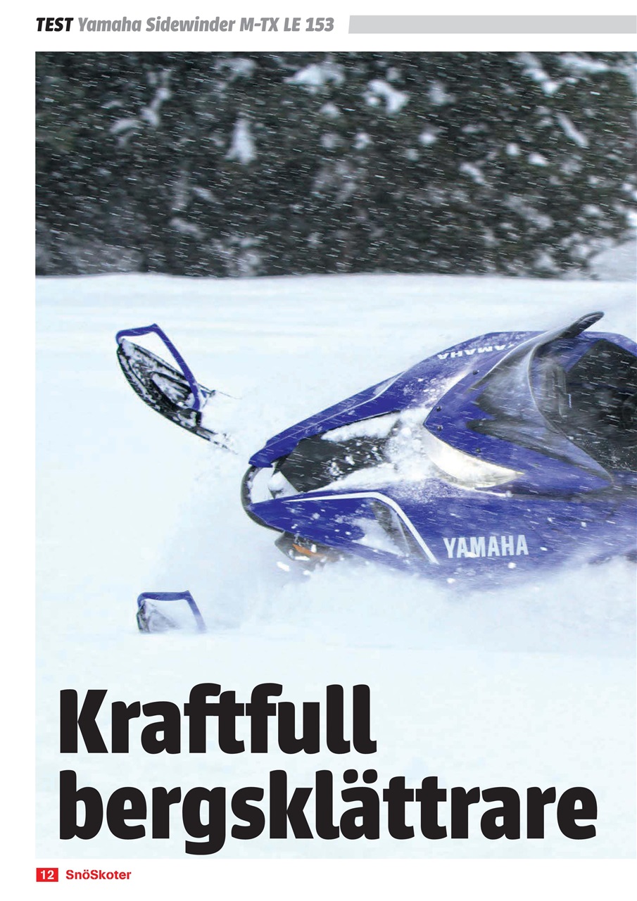 Tidningen Snöskoter Preview Pages