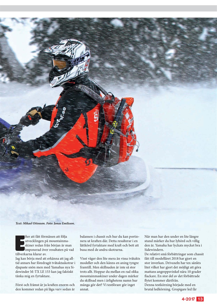 Tidningen Snöskoter Preview Pages