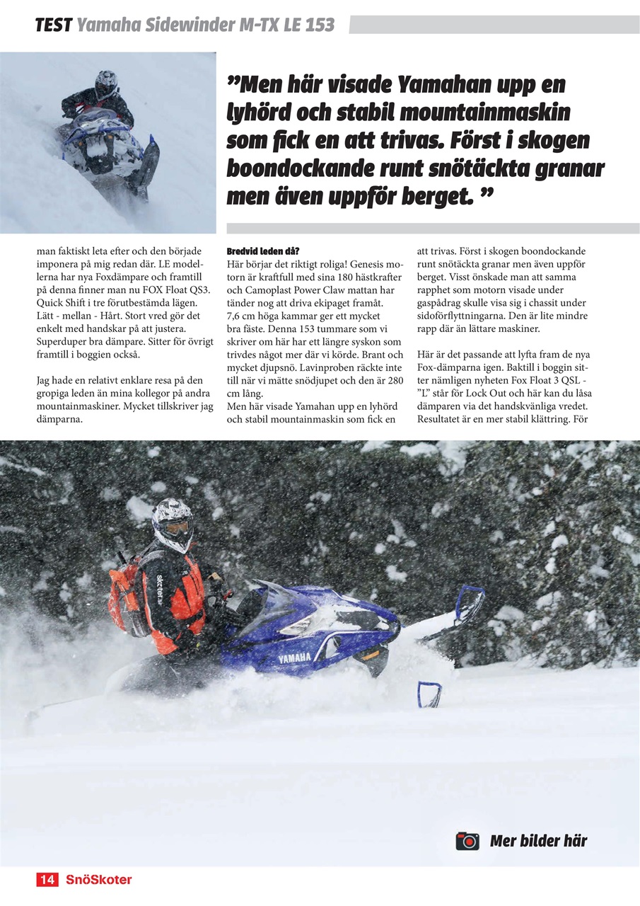 Tidningen Snöskoter Preview Pages