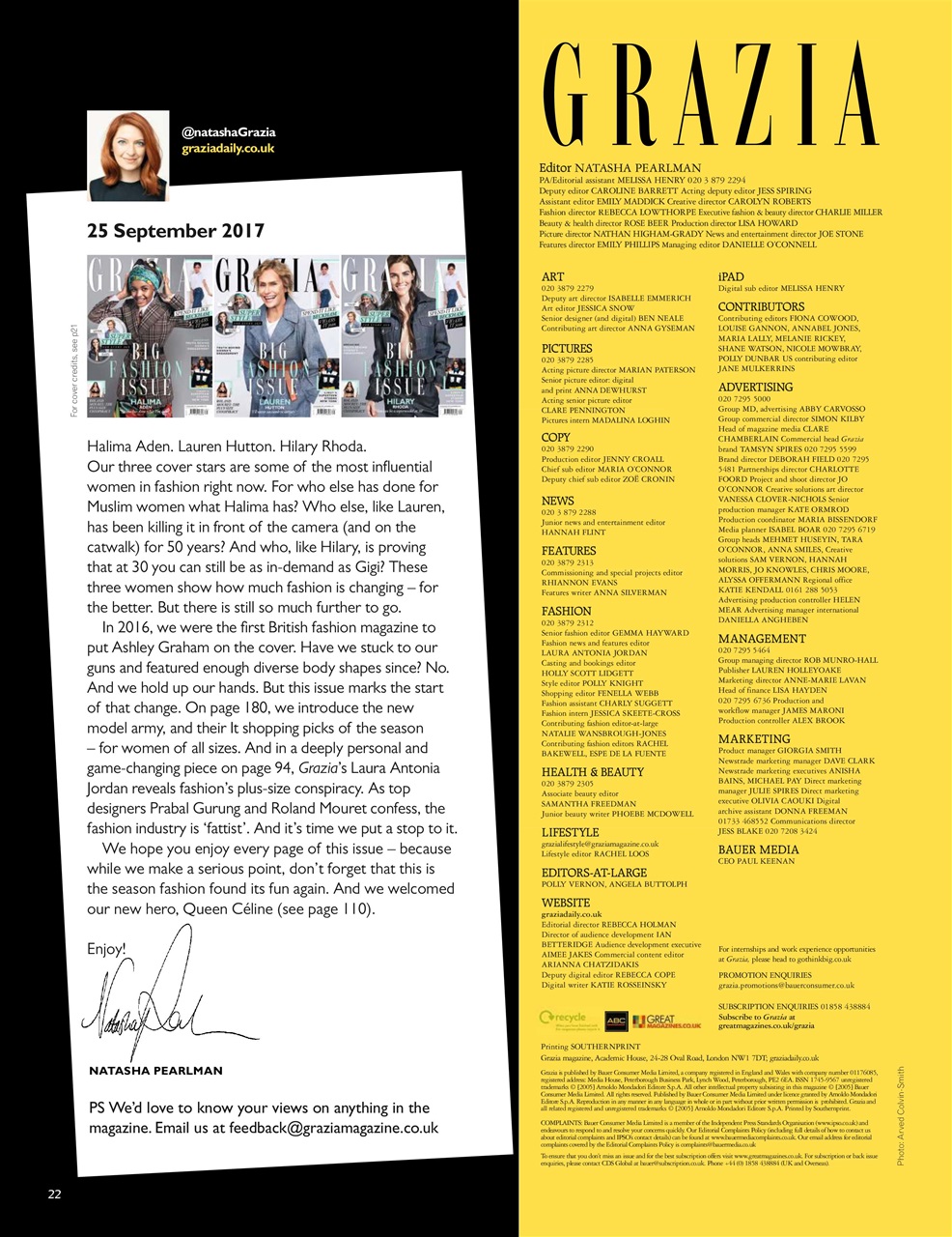 Grazia Preview Pages