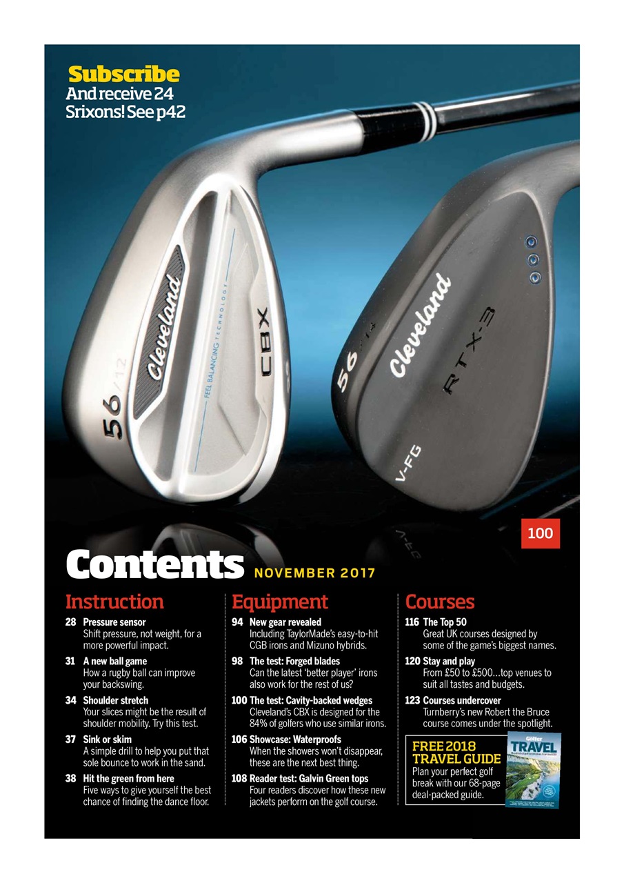 Today's Golfer Preview Pages