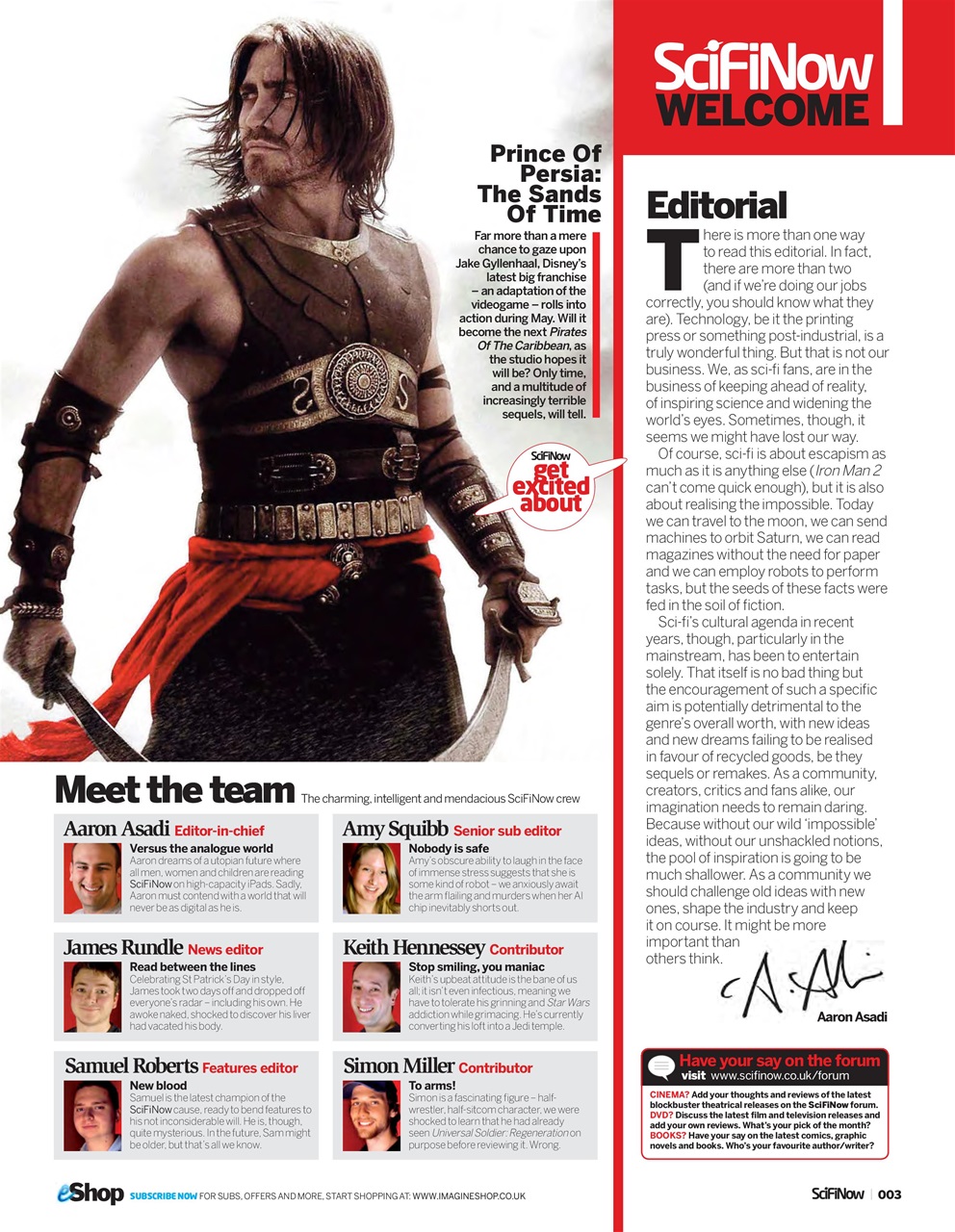 SciFiNow Preview Pages