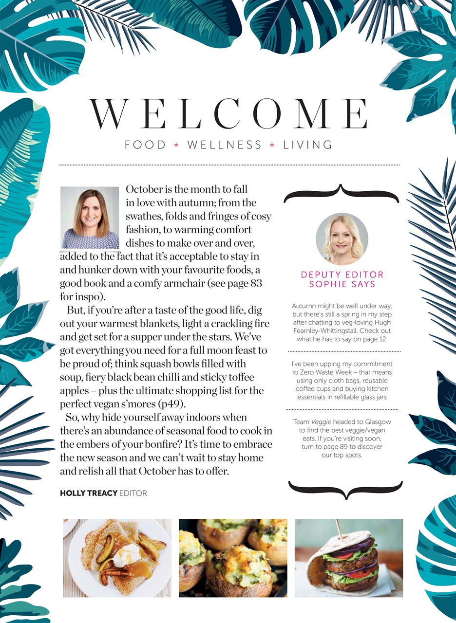 Veggie Magazine Preview Pages