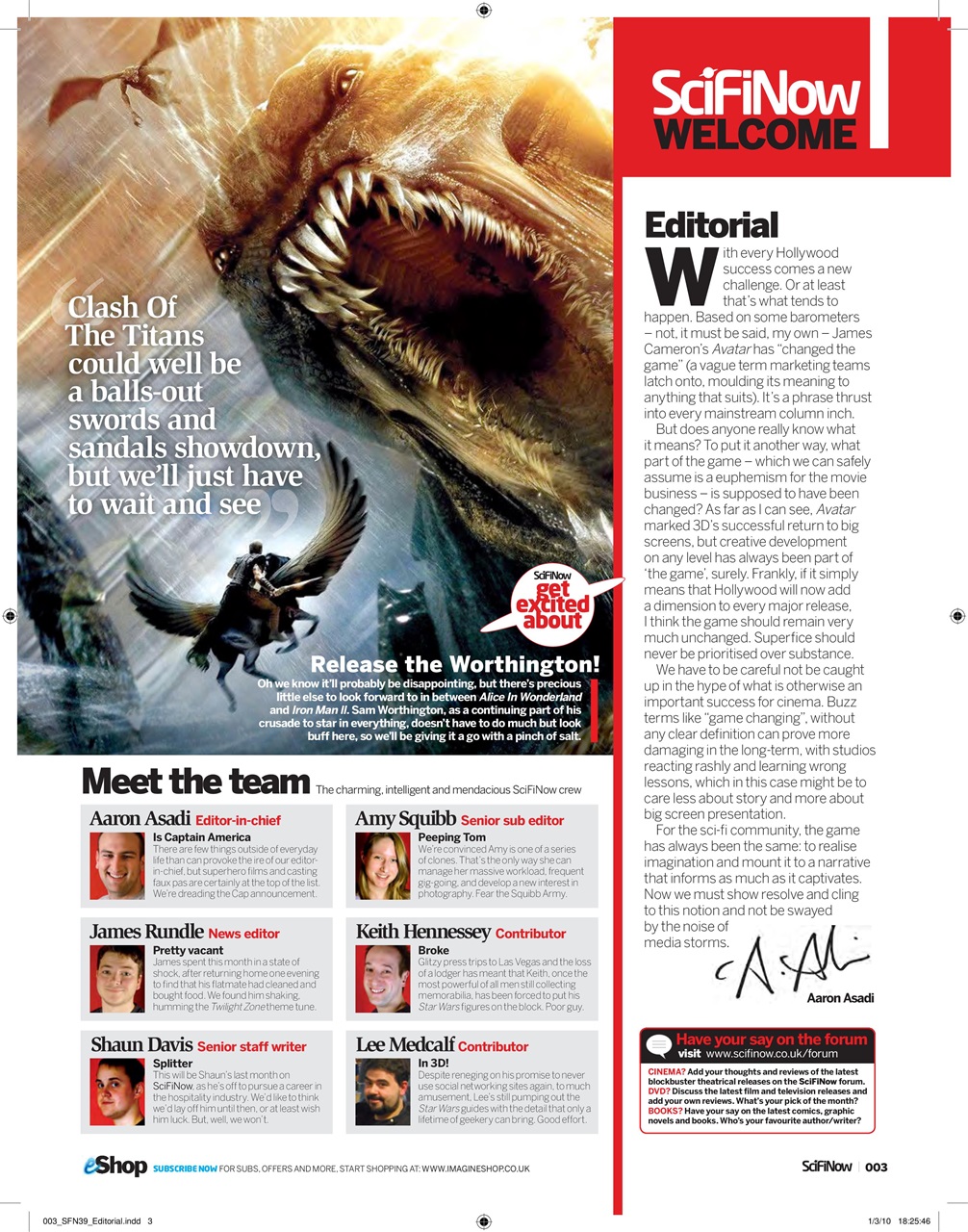 SciFiNow Preview Pages