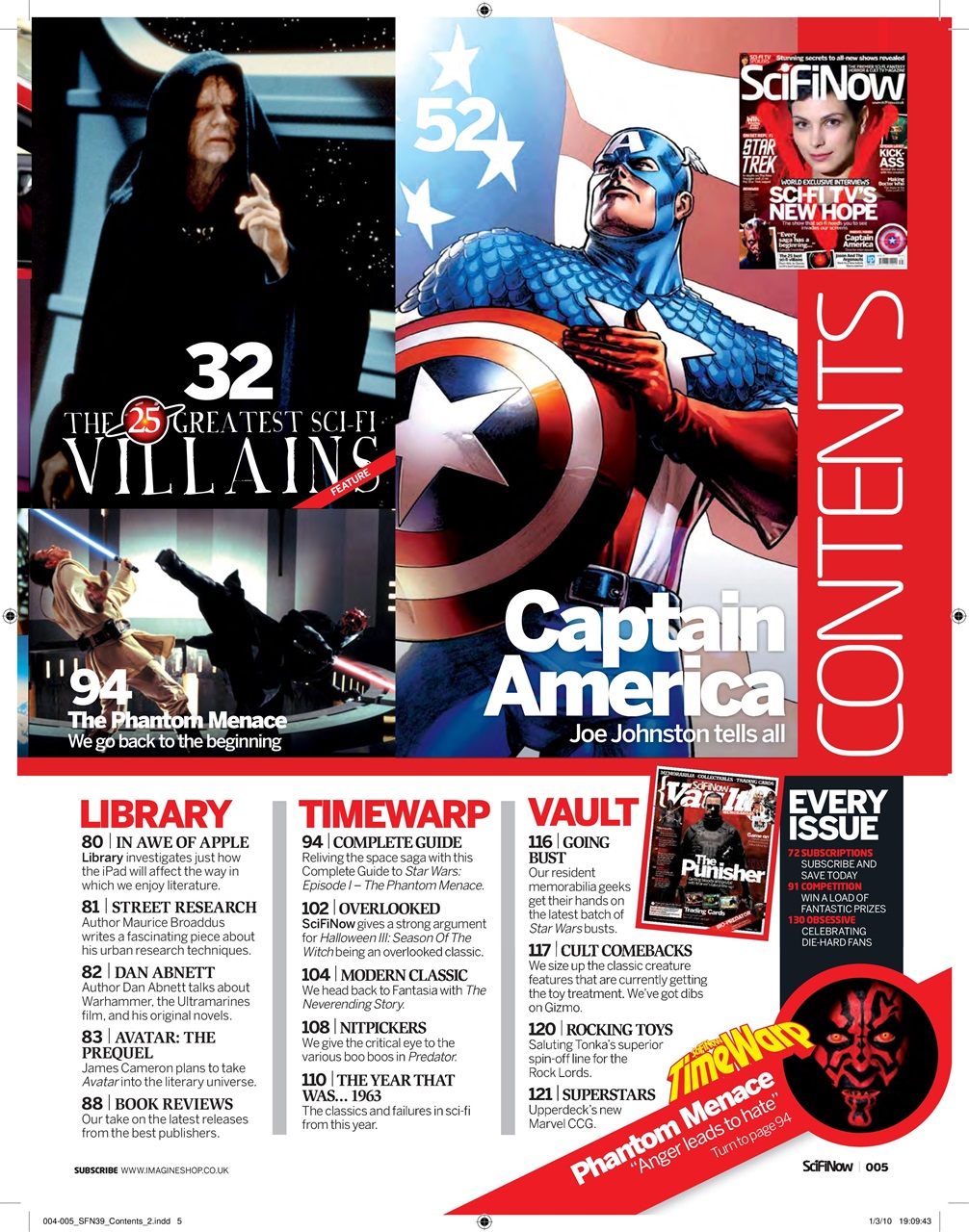 SciFiNow Preview Pages