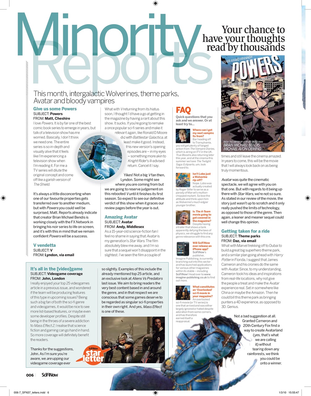 SciFiNow Preview Pages