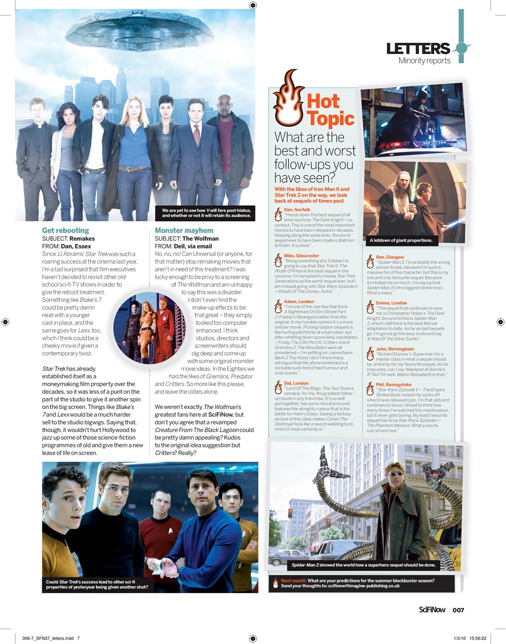 SciFiNow Preview Pages
