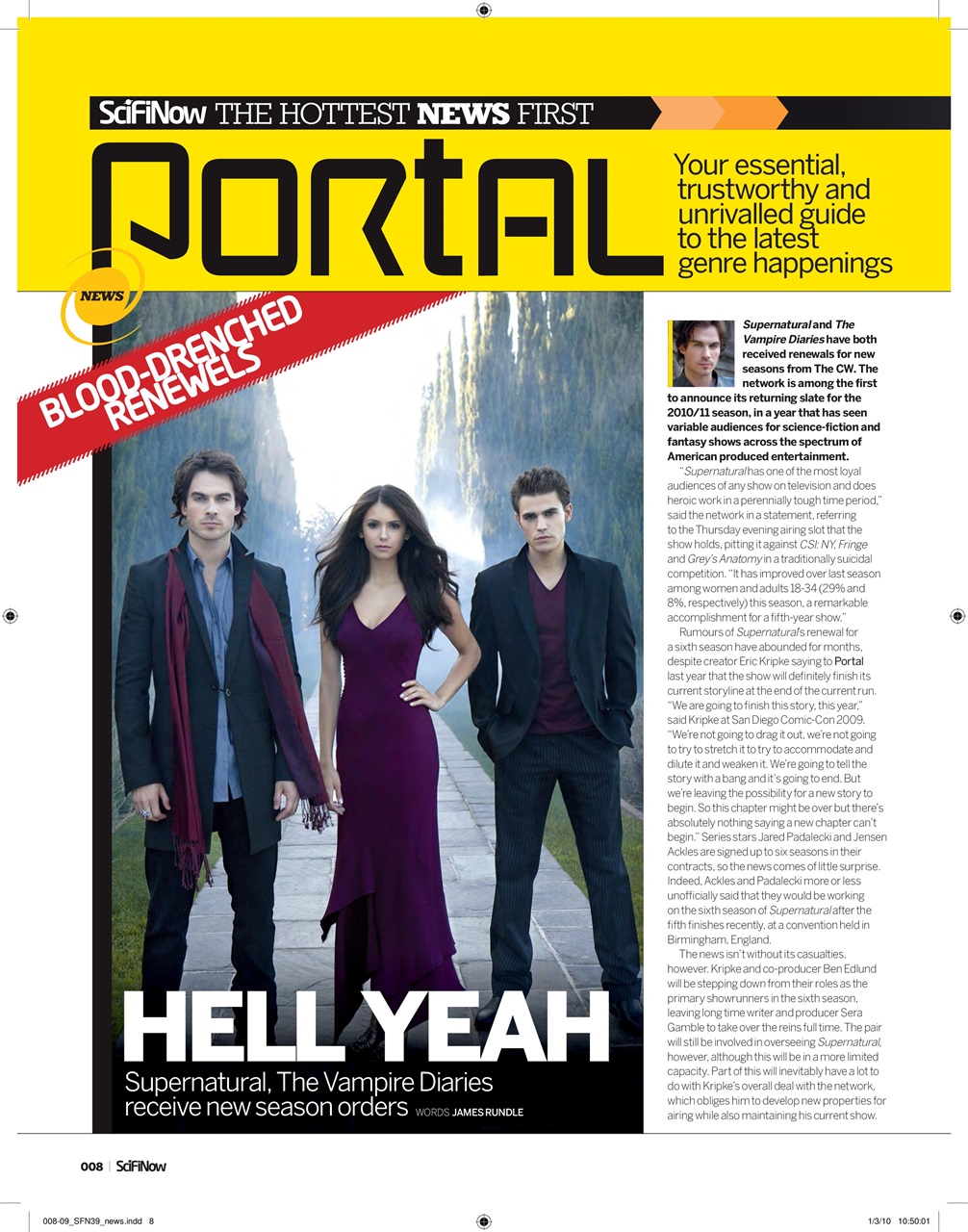 SciFiNow Preview Pages