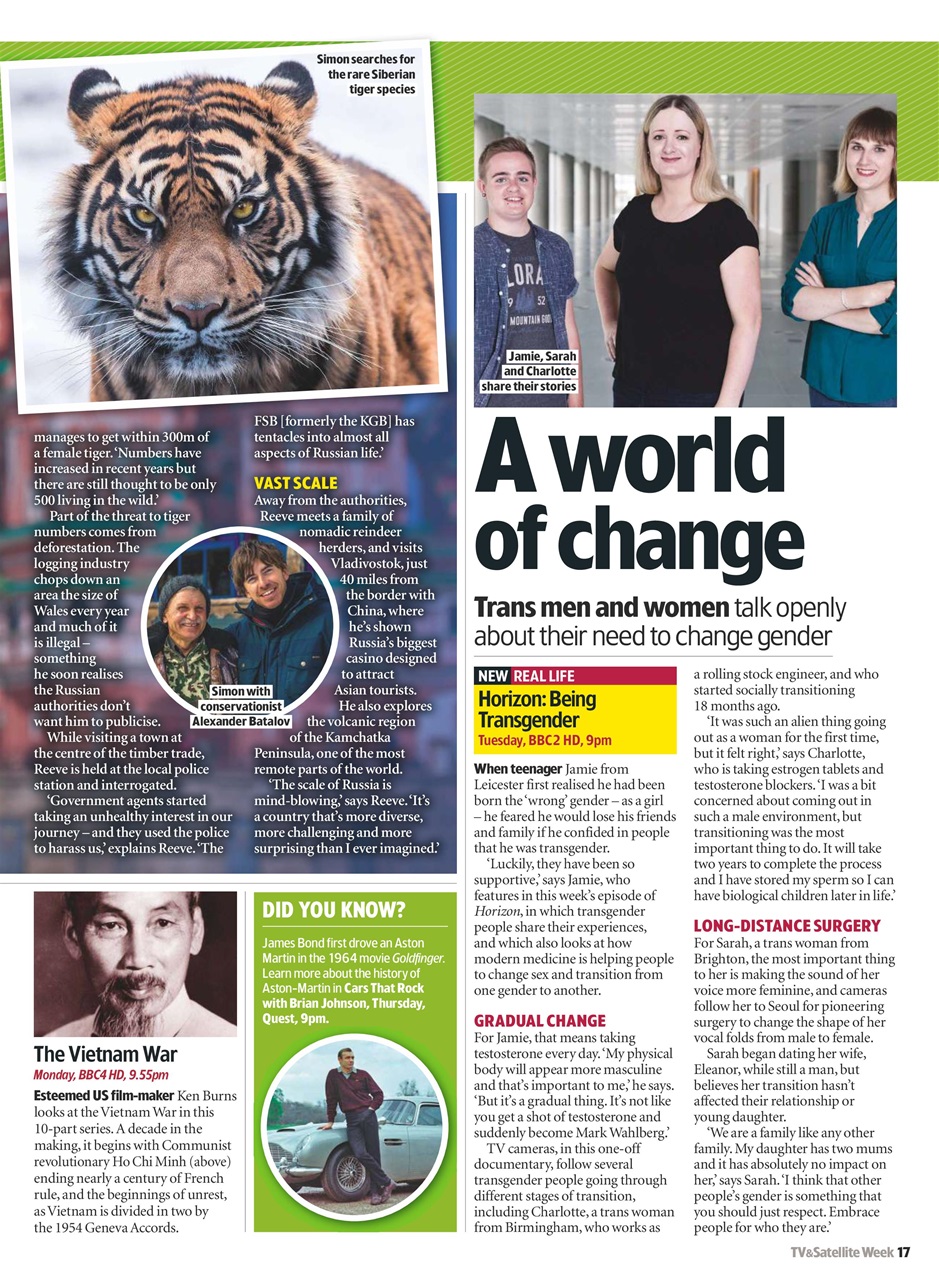 TV & Satellite Week Preview Pages