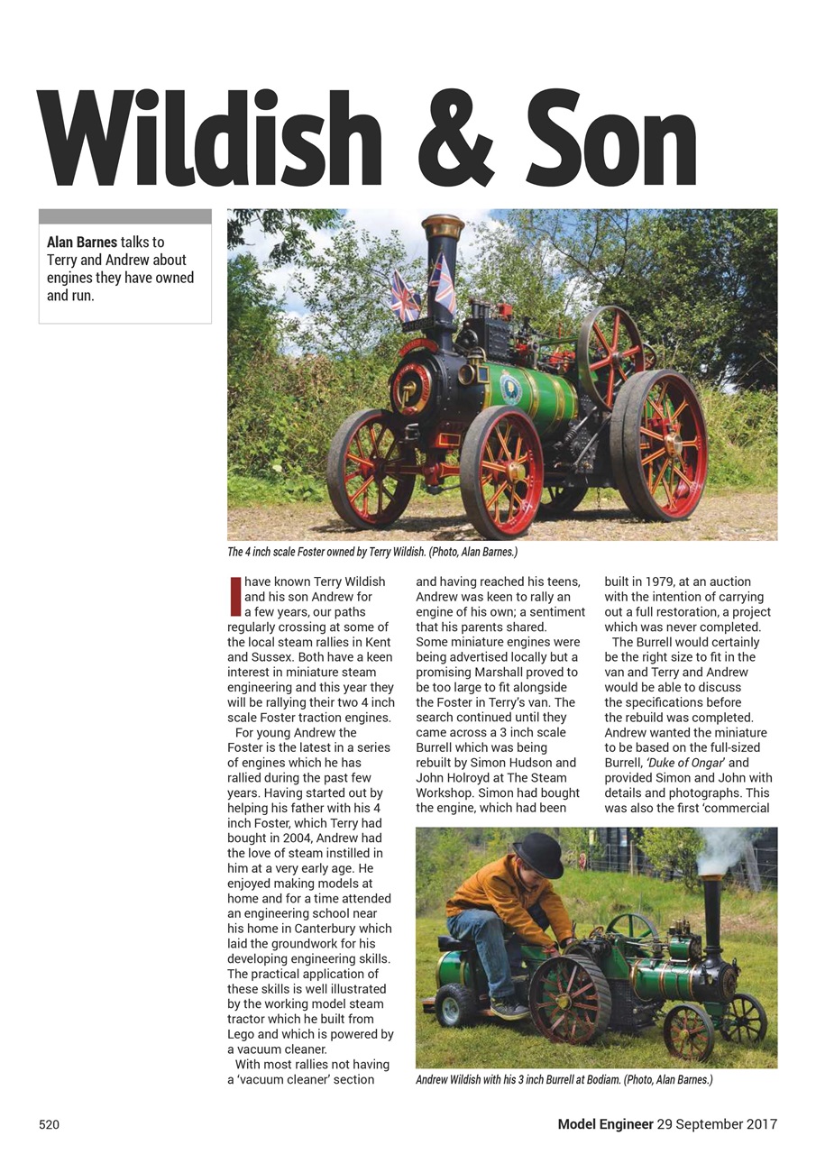 Model Engineer Preview Pages