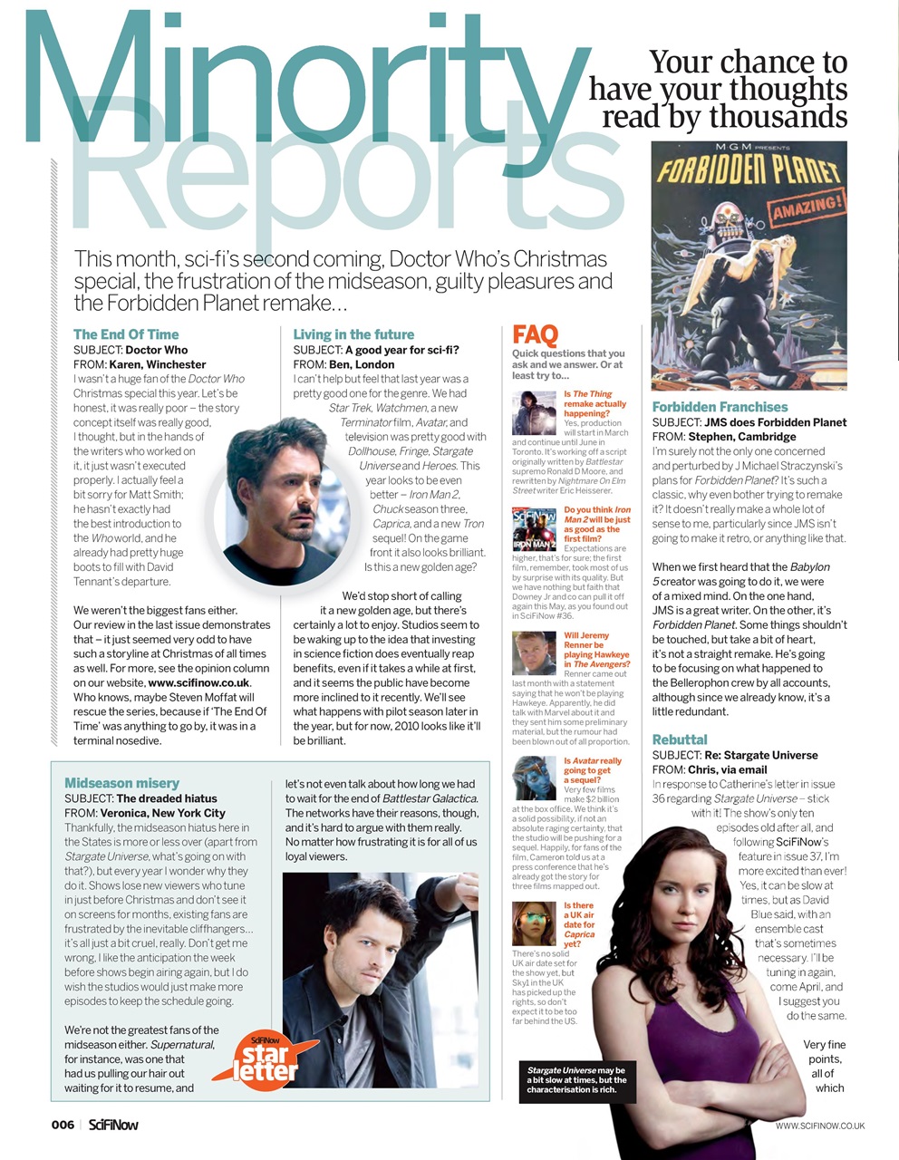 SciFiNow Preview Pages