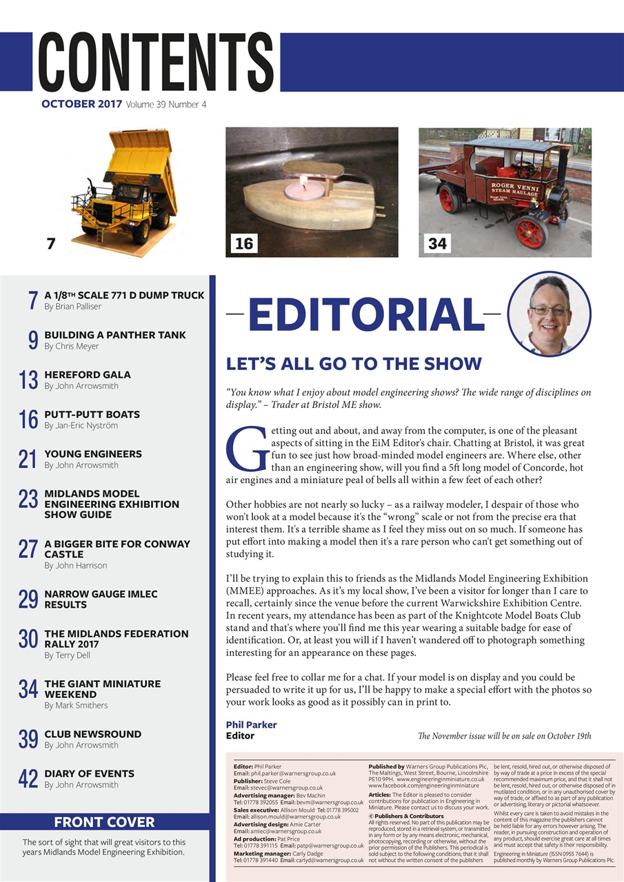 Engineering in Miniature Preview Pages