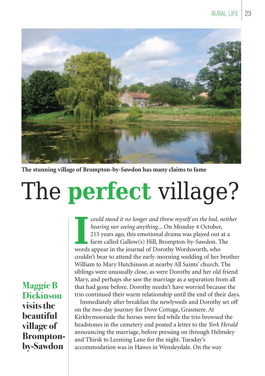 The Yorkshire Dalesman Preview Pages