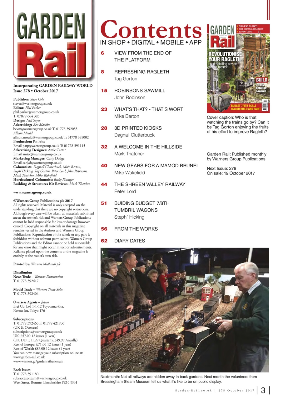 Garden Rail Preview Pages