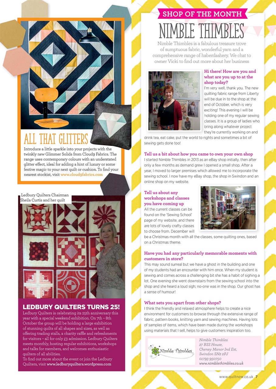 Quilt Now Preview Pages