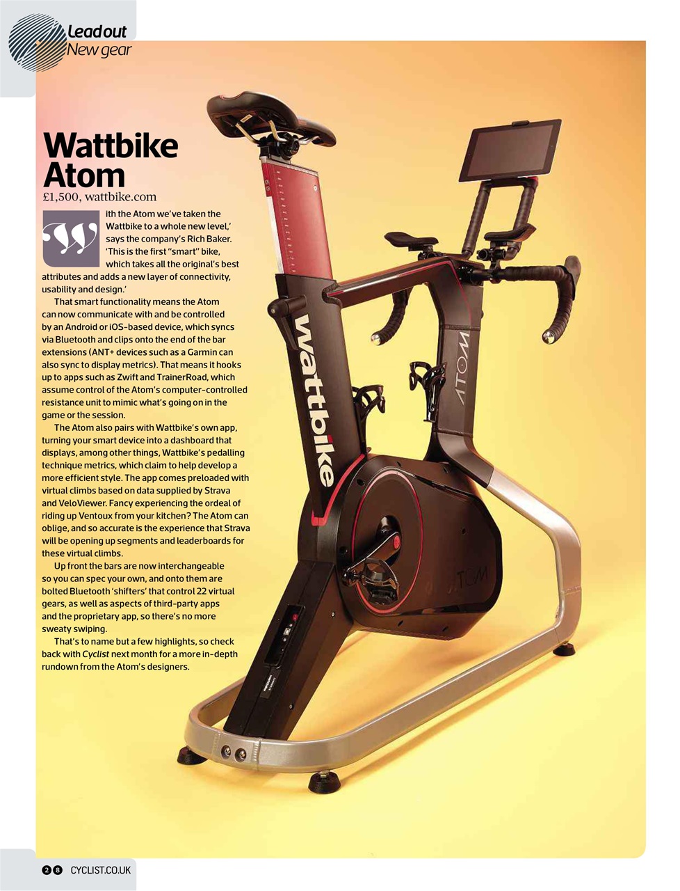 Cyclist Preview Pages