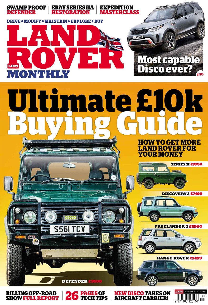 Land Rover Monthly Preview Pages