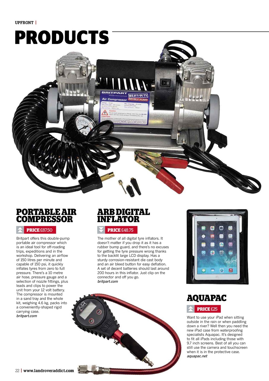 Land Rover Monthly Preview Pages