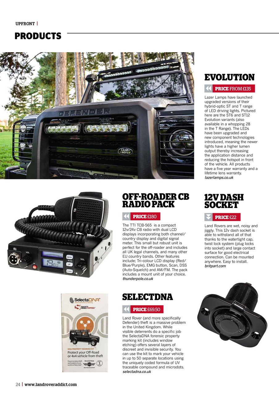 Land Rover Monthly Preview Pages