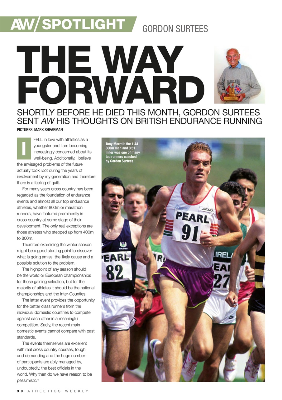 AW – Athletics Weekly Magazine Preview Pages