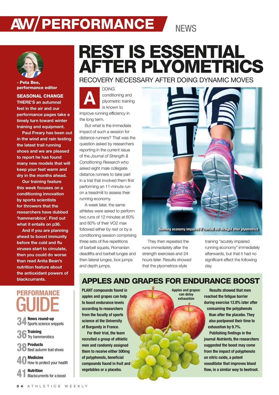 AW – Athletics Weekly Magazine Preview Pages