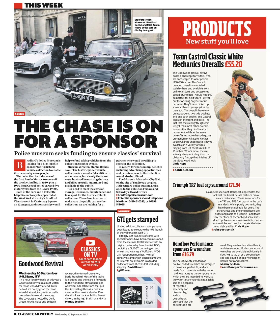 Classic Car Weekly Preview Pages