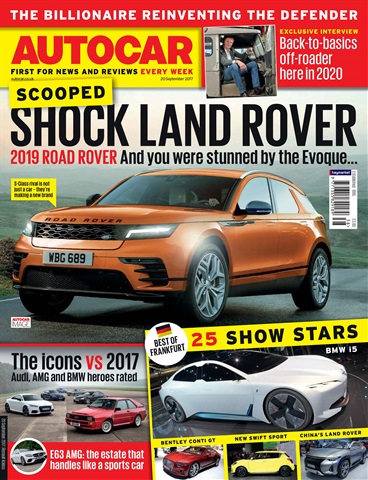 Autocar issue 20th September 2017