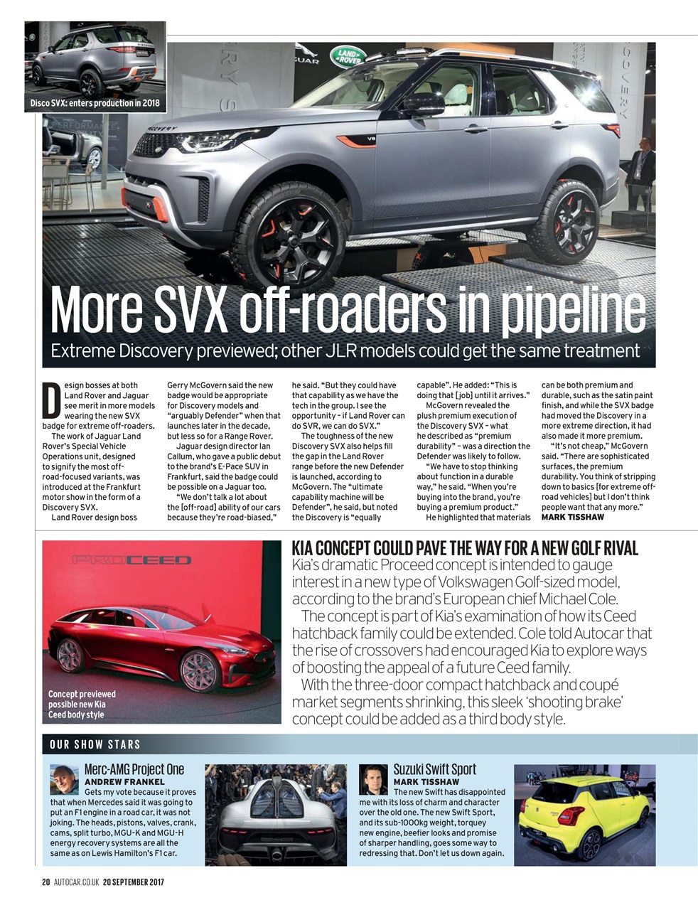 Autocar Preview Pages