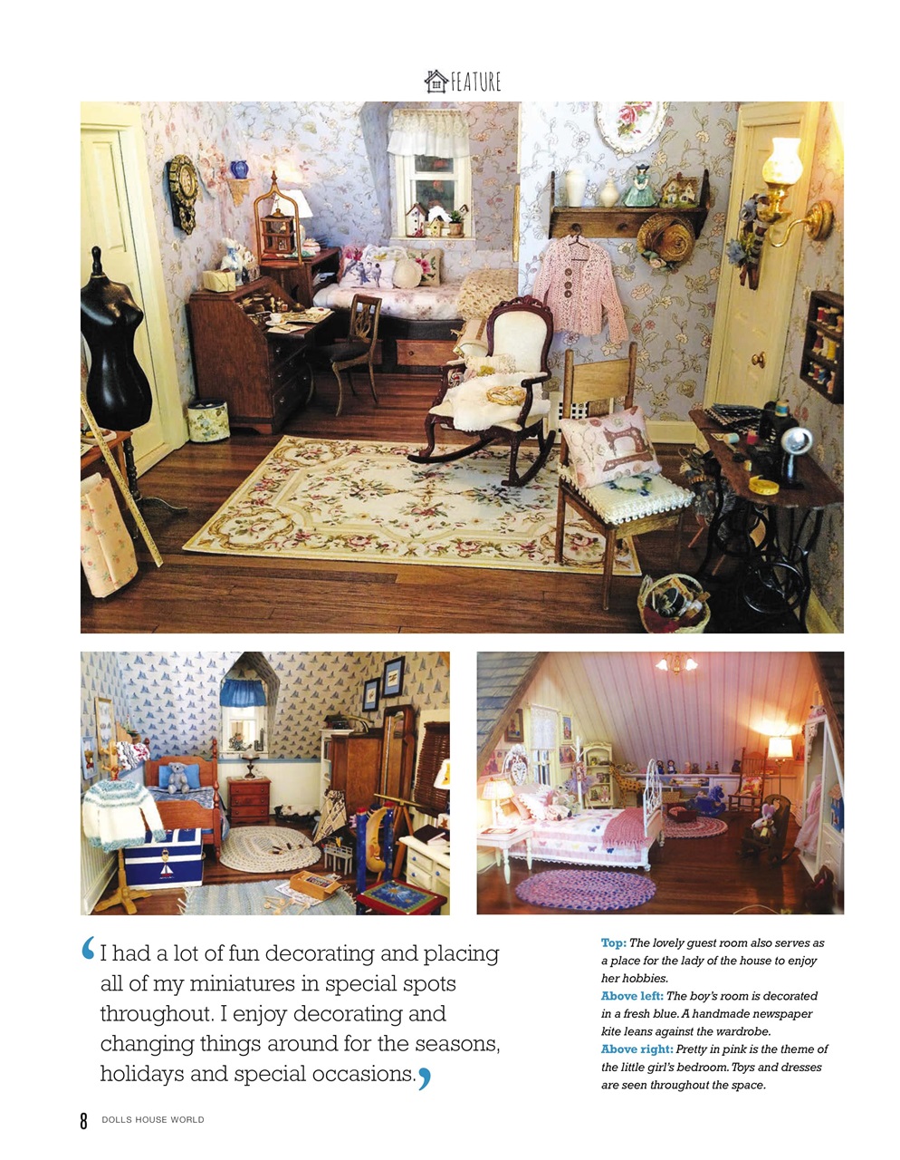 Dolls House World Preview Pages