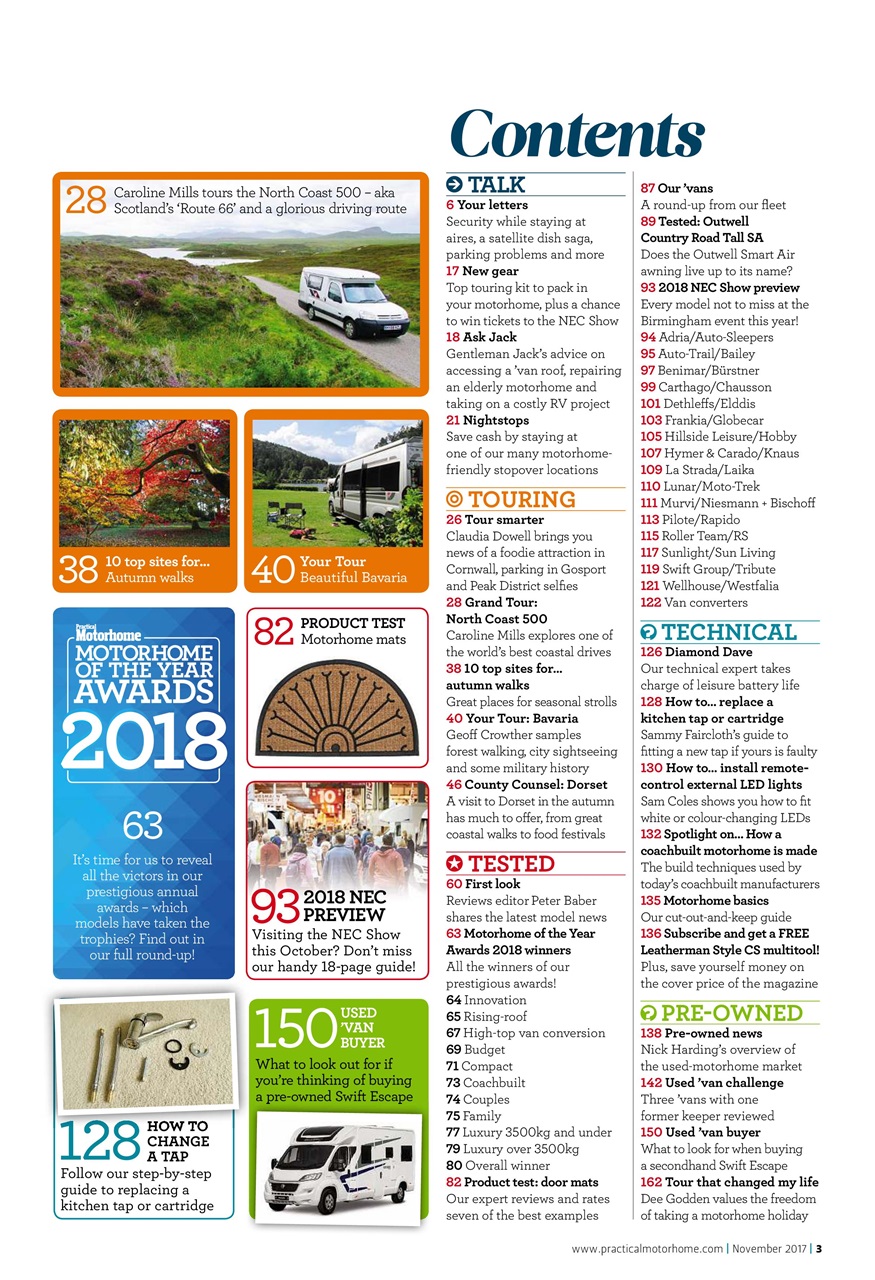 Practical Motorhome Preview Pages