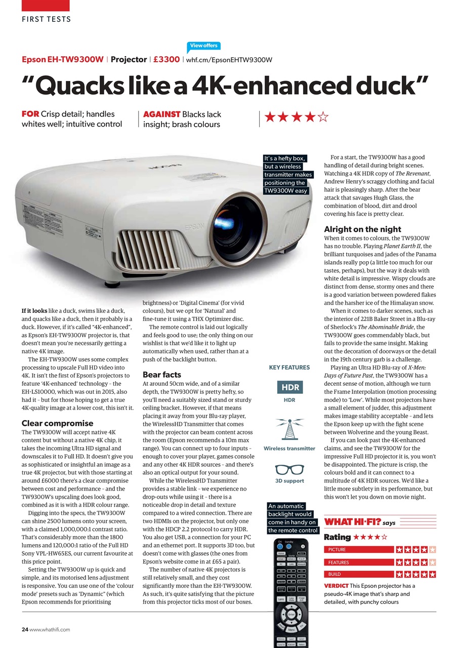 What HiFi Preview Pages
