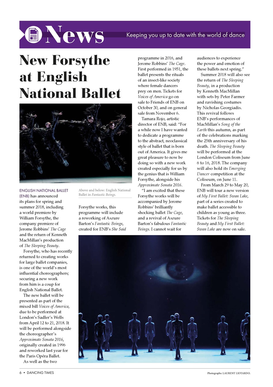Dancing Times Preview Pages