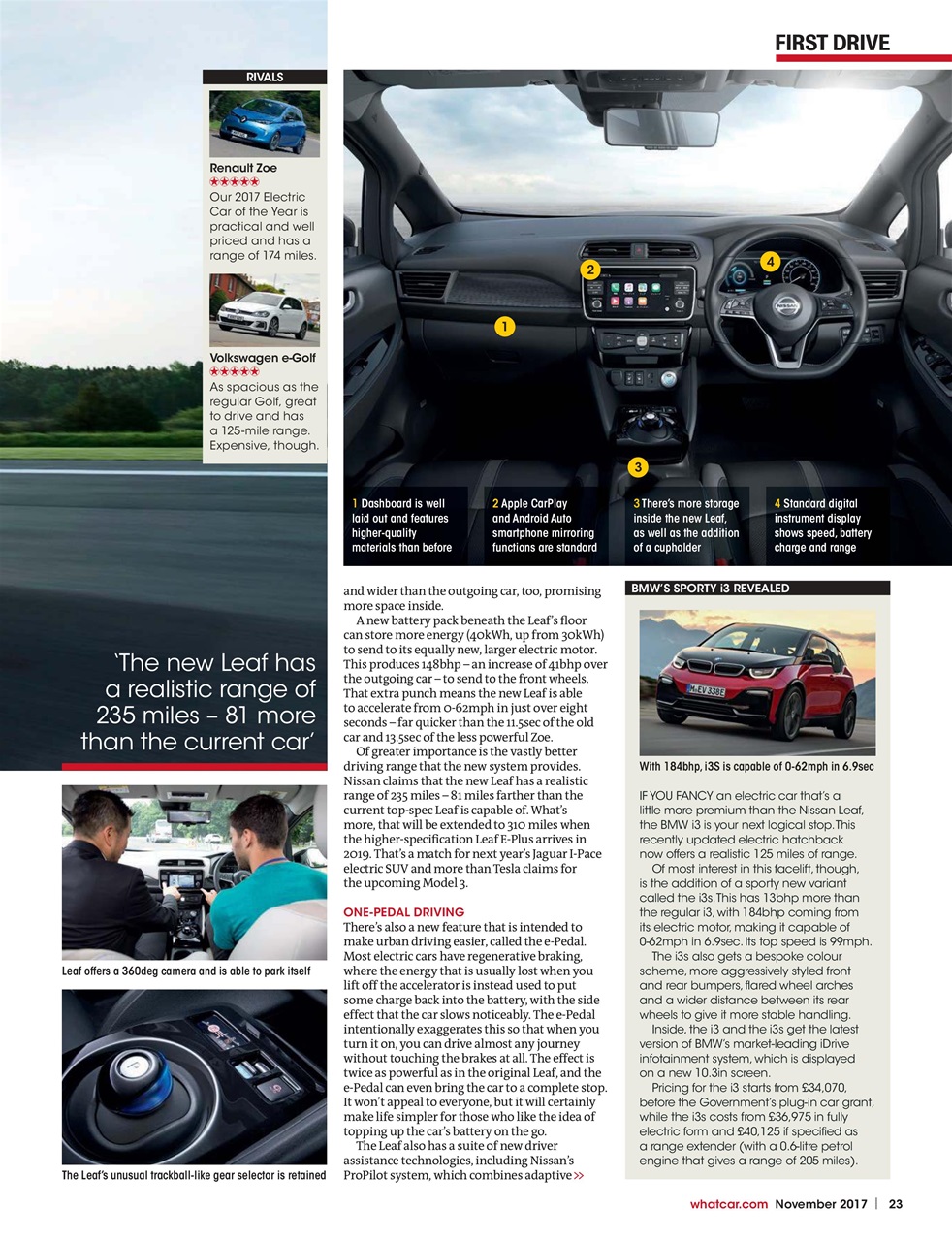 What Car? Preview Pages