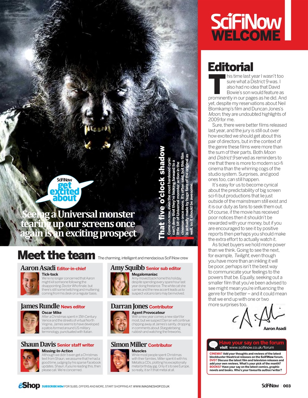 SciFiNow Preview Pages