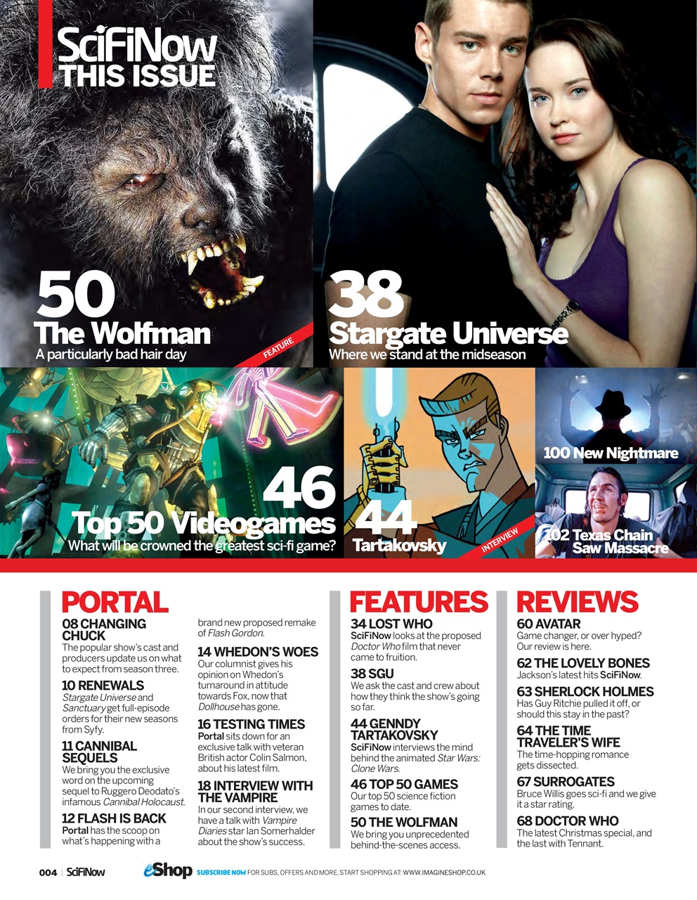 SciFiNow Preview Pages