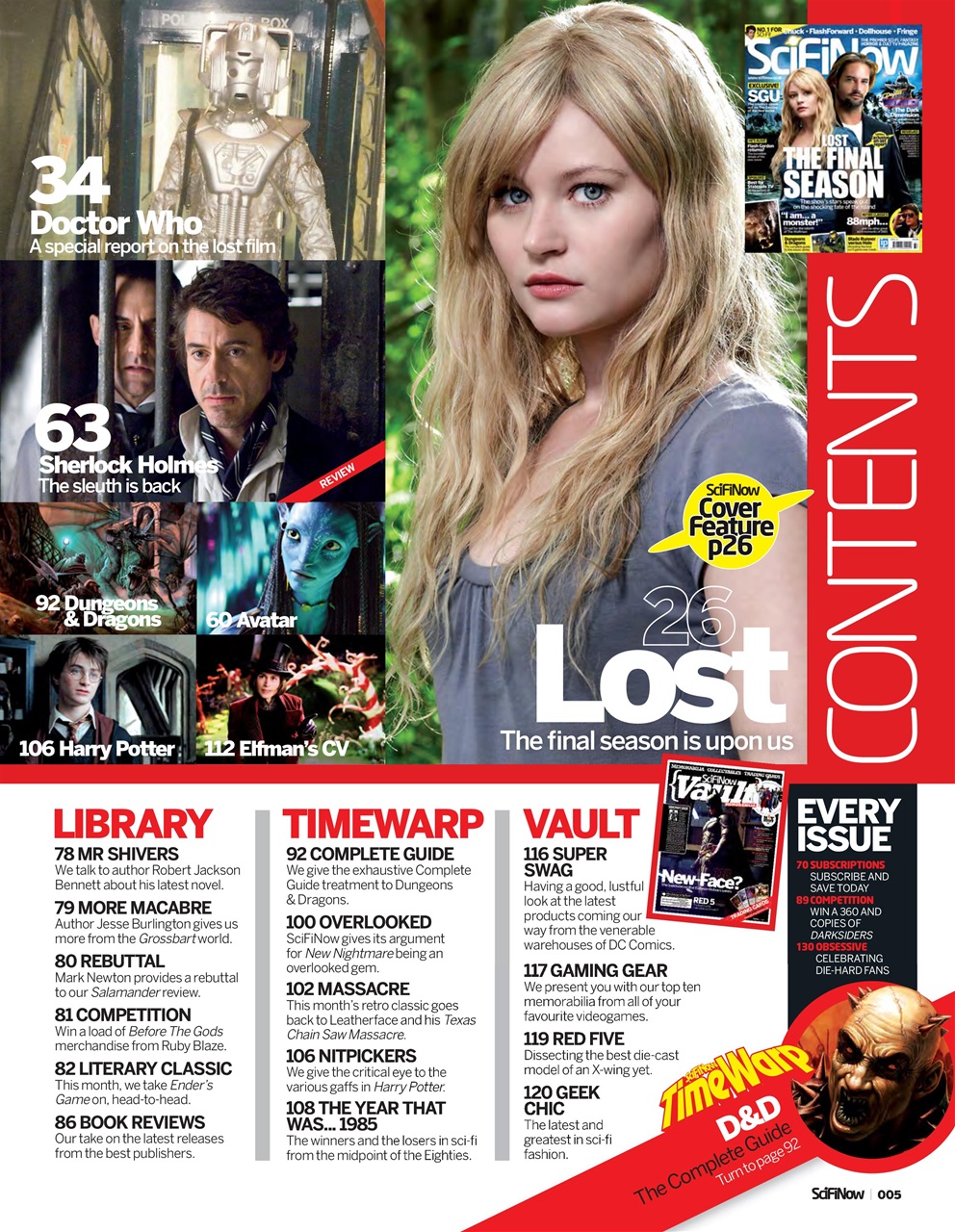 SciFiNow Preview Pages