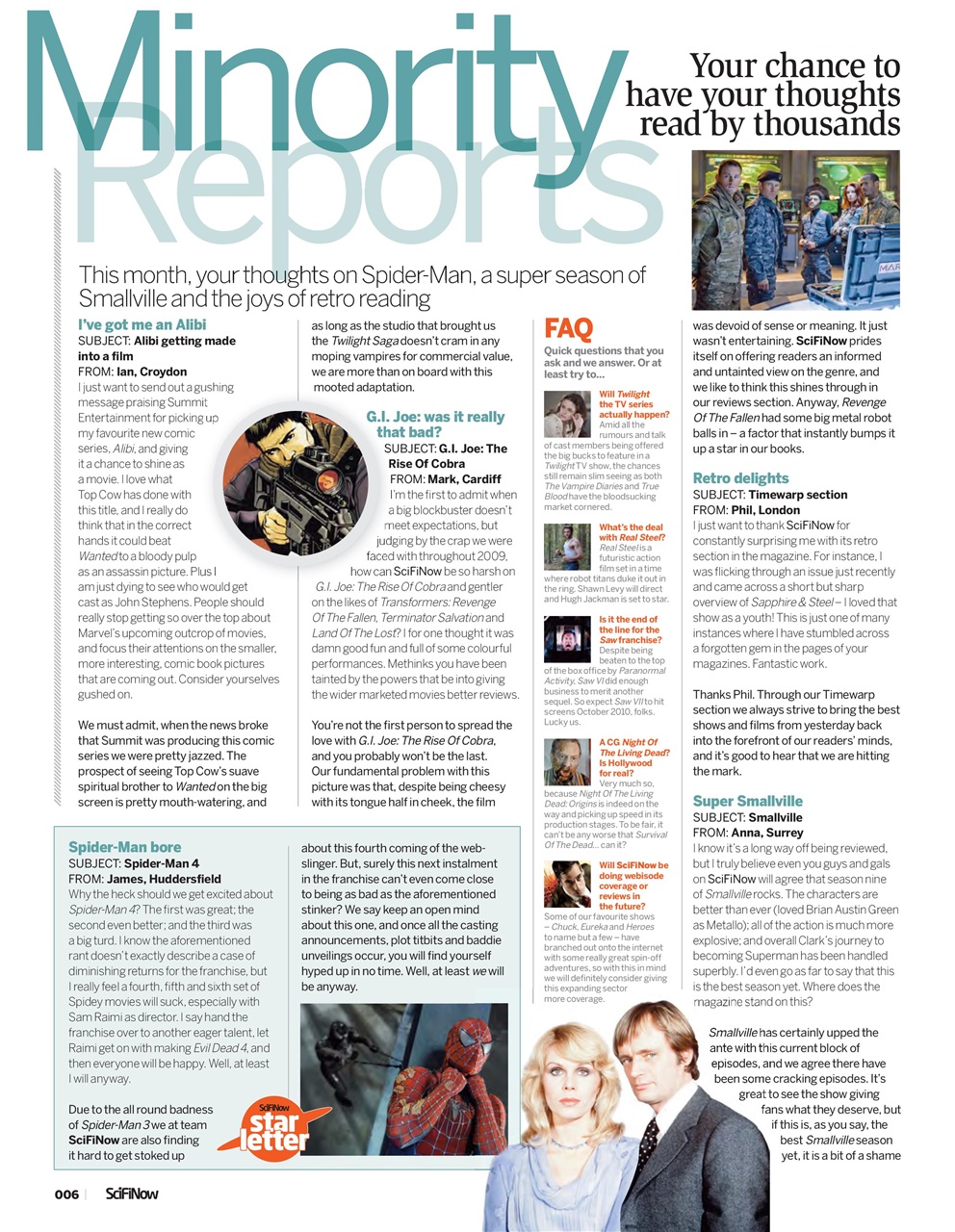 SciFiNow Preview Pages