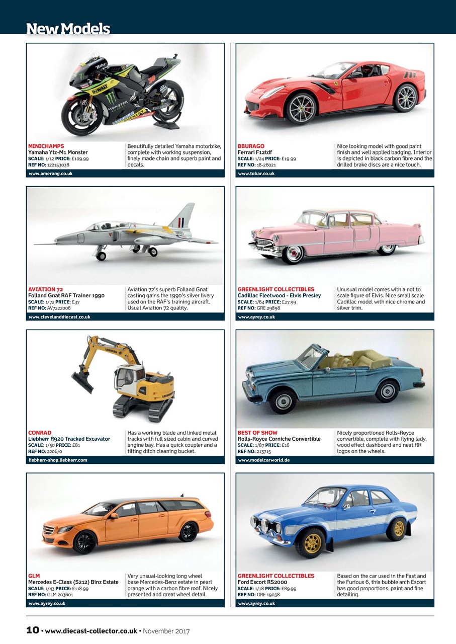 Diecast Collector Preview Pages