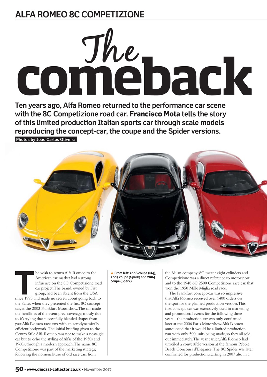 Diecast Collector Preview Pages