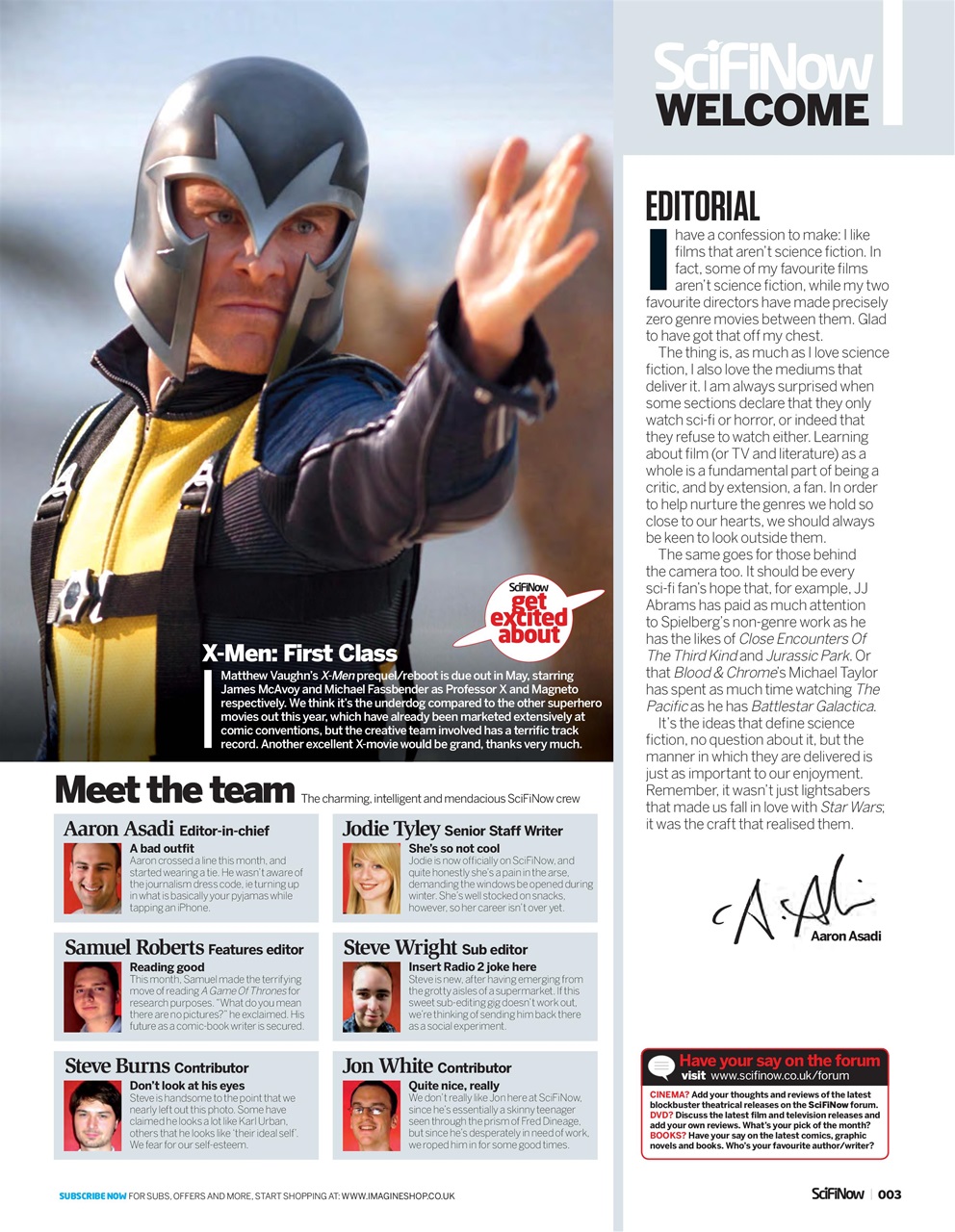 SciFiNow Preview Pages