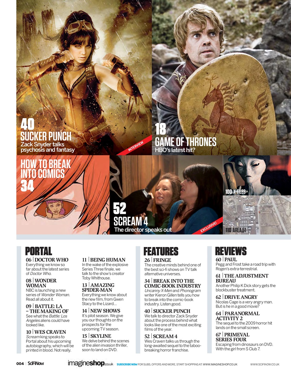 SciFiNow Preview Pages