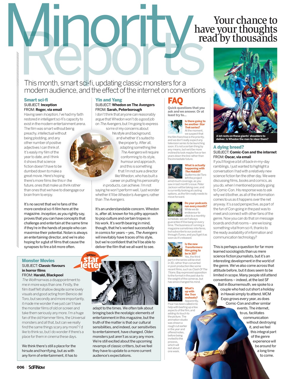 SciFiNow Preview Pages