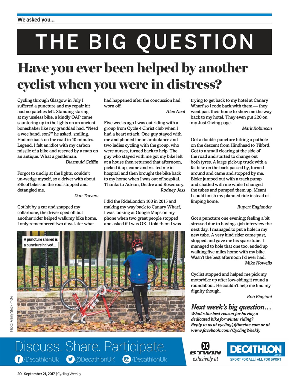 Cycling Weekly Preview Pages
