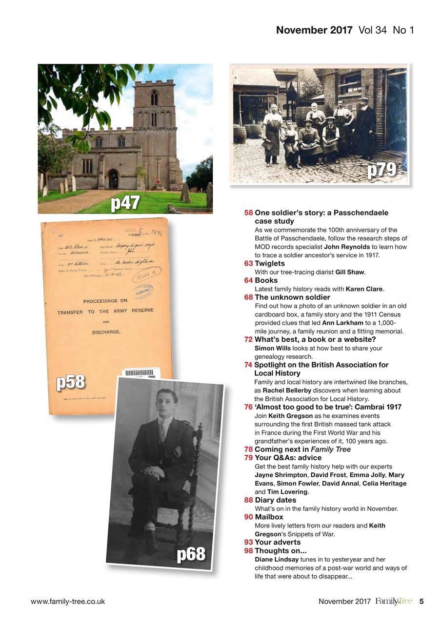 Family Tree Preview Pages