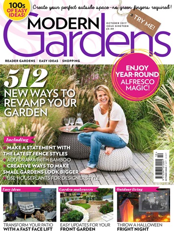Modern Gardens issue October 2017
